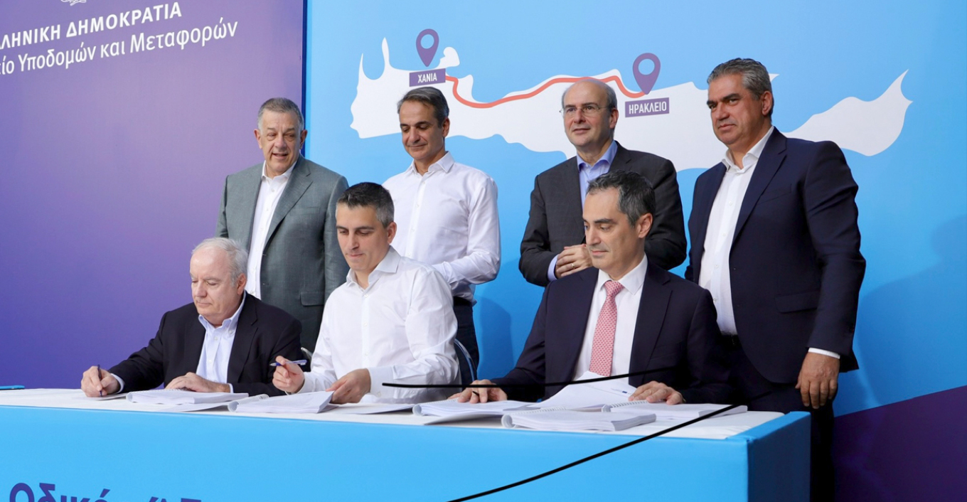Μητσοτάκης ΒΟΑΚ: Υπογραφή σύμβασης